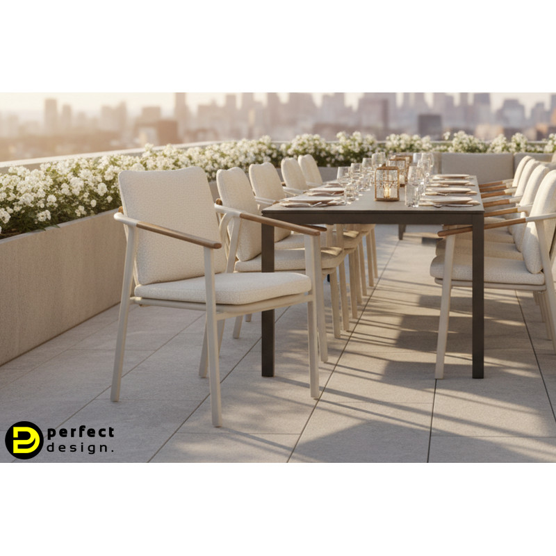 PATIO exkluzív kültéri szék - light beige