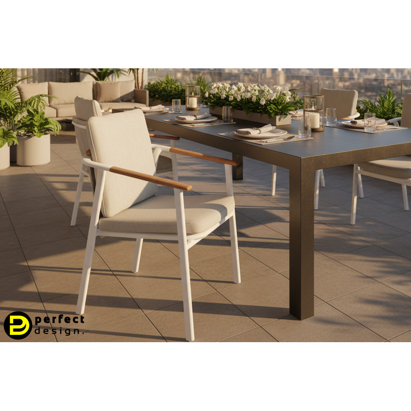 PATIO exkluzív kültéri szék -beige