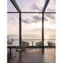 SUNSET exkluzív kültéri szék - beige/barna