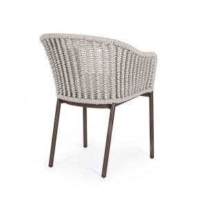 SUNSET exkluzív kültéri szék - beige/barna