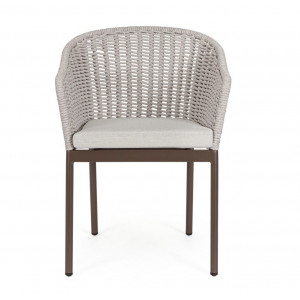 SUNSET exkluzív kültéri szék - beige/barna