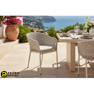 SUNSET exkluzív kültéri szék - beige BIZZOTTO