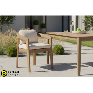 ESSENZA exkluzív akác kültéri szék BIZZOTTO