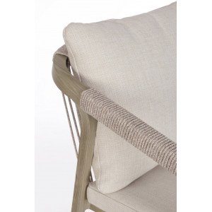 BRISA prémium kültéri étkező szett  - light beige