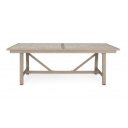 BRISA prémium  kültéri bővíthető étkezőasztal - 212-285cm - light beige