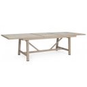 BRISA prémium  kültéri bővíthető étkezőasztal - 212-285cm - light beige