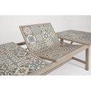 BRISA prémium  kültéri bővíthető étkezőasztal - 212-285cm - light beige