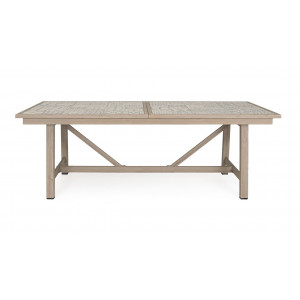 BRISA prémium  kültéri bővíthető étkezőasztal - 212-285cm - light beige