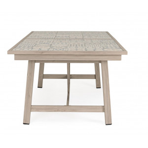 BRISA prémium  kültéri bővíthető étkezőasztal - 212-285cm - light beige