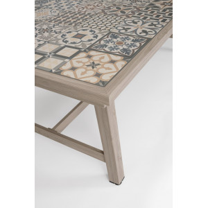 BRISA prémium  kültéri bővíthető étkezőasztal - 212-285cm - light beige