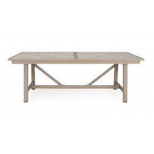BRISA prémium  kültéri bővíthető étkezőasztal - 212-285cm - light beige