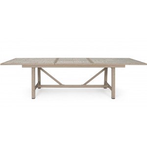 BRISA prémium  kültéri bővíthető étkezőasztal - 212-285cm - light beige