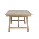 BRISA prémium kültéri bővíthető étkezőasztal - 212-285cm -beige