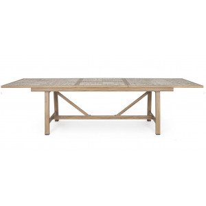 BRISA prémium kültéri bővíthető étkezőasztal - 212-285cm -beige