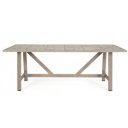 BRISA prémium kültéri étkezőasztal - 206cm - light beige