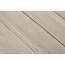 ZELMAR OVAL modern kültéri étkezőasztal - 218cm - fehér