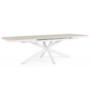 PASCAL prémium bővíthető kültéri étkezőasztal - 200-260cm -fehér