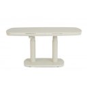 GRAVA állítható magasságú prémium kültéri kerámia étkezőasztal - 135cm - beige