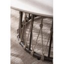 ISLA prémium kerek kültéri étkezőasztal -150cm - barna