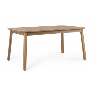 PURE kültéri akác bővíthető étkezőasztal -160-210cm