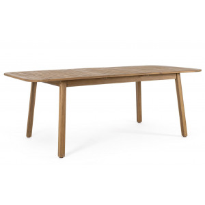 PURE kültéri akác bővíthető étkezőasztal -160-210cm