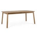 PURE kültéri akác bővíthető étkezőasztal -180-240cm