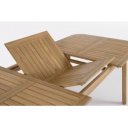 PURE kültéri akác bővíthető étkezőasztal -180-240cm