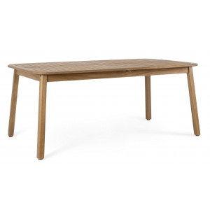 PURE kültéri akác bővíthető étkezőasztal -180-240cm