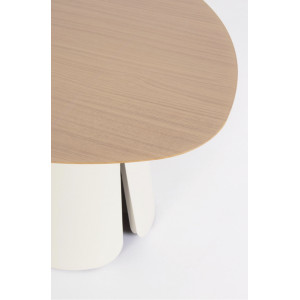 VIVA modern kültéri dohányzóasztal szett - beige