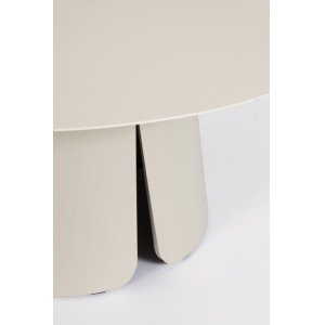 VIVA modern kültéri dohányzóasztal szett - beige