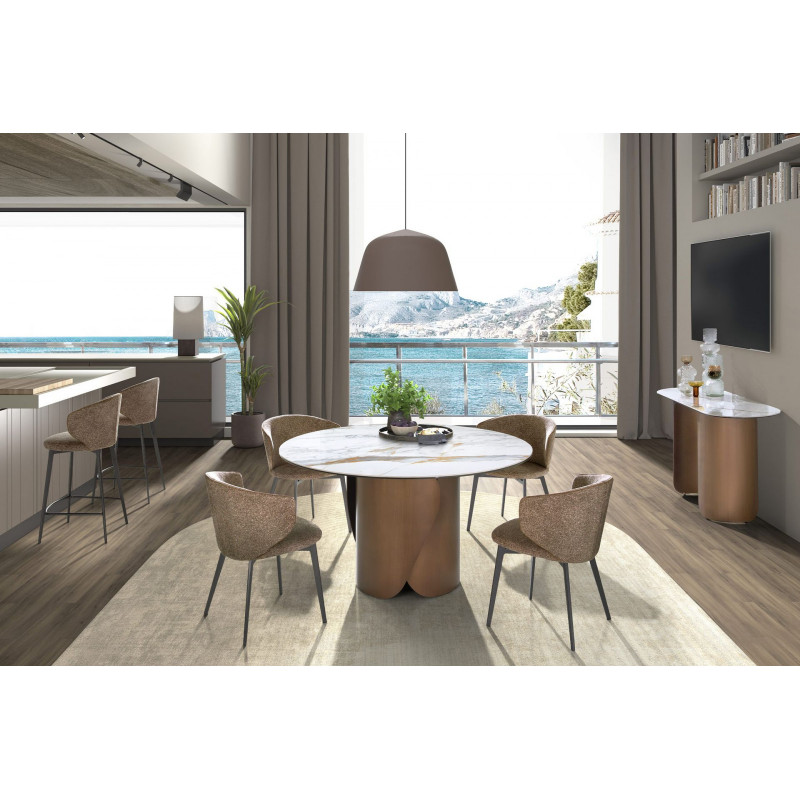 IMPERIA prémium kerámia étkezőasztal - 140cm