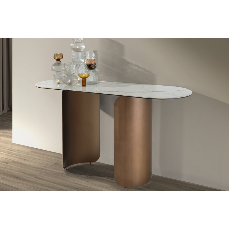 IMPERIA prémium kerámia konzolasztal - 150cm