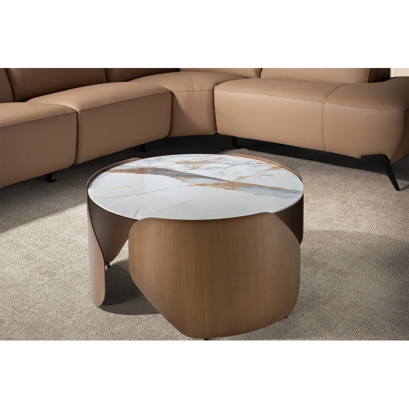 IMPERIA prémium kerámia dohányzóasztal - 80cm