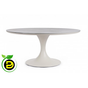 FABIO prémium kültéri étkezőasztal - 158cm - GREENLINE