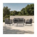 GALIO prémium kültéri szett - szürke/antracit