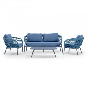 DORADO-II prémium kültéri szett - kék/piros