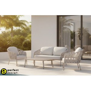 LISANO prémium kültéri szett - beige GRATTONI