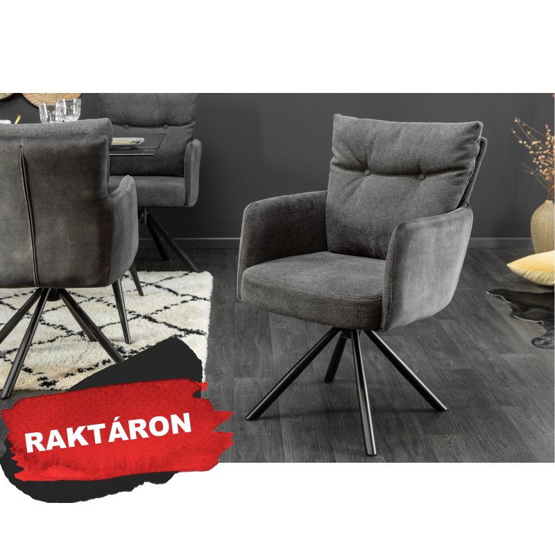 BIG GEORGE exkluzív szék - antracit