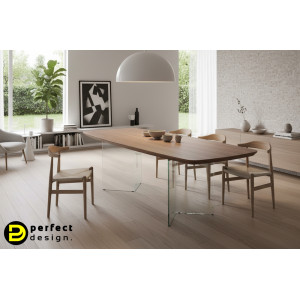 SAVIA design étkezőasztal - 200/240cm BIZZOTTO