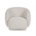 LIGNO design forgó fotel - beige