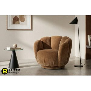 TULPE design fotel - barna BIZZOTTO