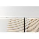 GOLDEN SUNSET design mangófa TV-szekrény - 180cm - fehér