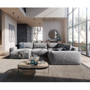 URBANO modern ülőgarnitúra - szürke - 300cm