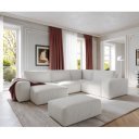 URBANO modern ülőgarnitúra - krémfehér - 300cm