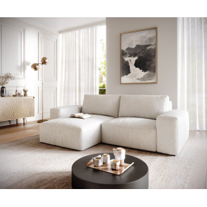 URBANO modern ülőgarnitúra - krémfehér - 230cm