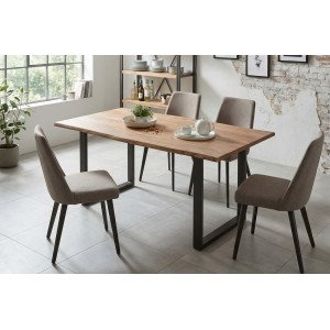 MAMMUT WILD tömör akác étkezőasztal - 160 cm Étkezőasztalok