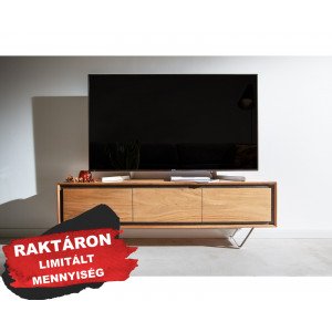 STONEGRACE-II prémium akác TV-szekrény - 145 - natúr bútor