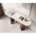 FUSIONA prémium márvány konzolasztal - arany