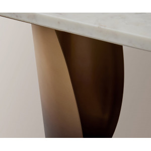 FUSIONA prémium márvány konzolasztal - arany