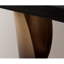 FUSIONA DARK prémium márvány konzolasztal - arany